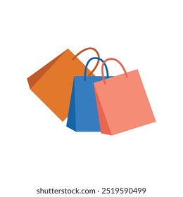 modelo de design vetorial de ícone de saco de compras para sua empresa
