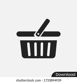 Shopping bag icon vector eps 10