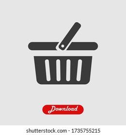 Shopping bag icon vector eps 10