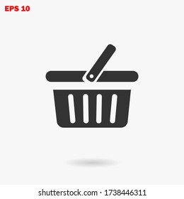 Shopping bag icon vector eps 10