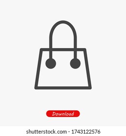 Shopping Bag icon vector eps 10