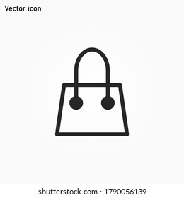 Shopping Bag icon vector eps 10