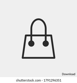 Shopping Bag icon vector eps 10