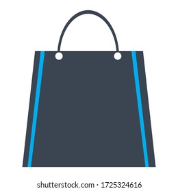 Icono de bolsa de compra. gráficos vectoriales