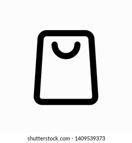 Shopping bag icon, vector illustration. Flat design style. vector shopping bag icon illustration isolated on white background, shopping bag icon Eps10. shopping bag icons graphic design vector symbols