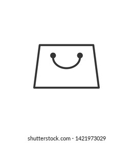 Shopping Bag Icon Vector Illustration