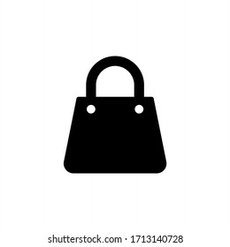 Shopping bag icon vector illustration