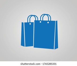 Ilustración vectorial del icono de la bolsa de compras