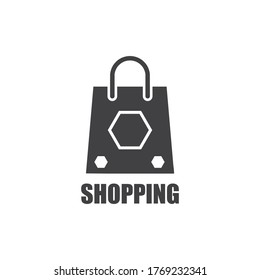 Shopping bag  icon vector illustration design template - Vektor 