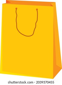 Einkaufstasche Symbol Vektorgrafik flaches Design