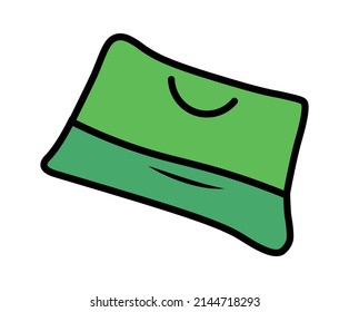 Einkaufstütensymbol. Vektorgrafik