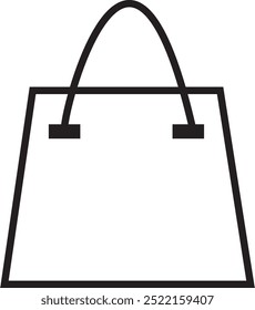 shopping bag icon vector illustration