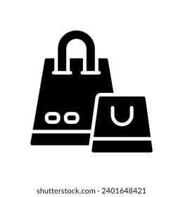 shopping bag icon. vector line icon for your website, mobile, presentation, and logo design.