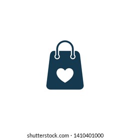 Shopping Bag Icon Vector Logo Template - Vector eps10