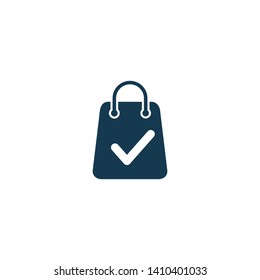 Shopping Bag Icon Vector Logo Template - Vector eps10