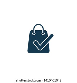 Shopping Bag Icon Vector Logo Template - Vector eps10