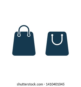 Shopping Bag Icon Vector Logo Template - Vector eps10