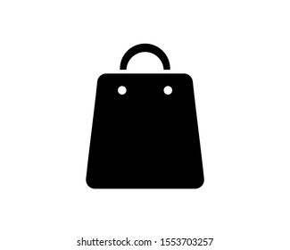 Shopping Bag Icon Vector Logo Template Illustration Design