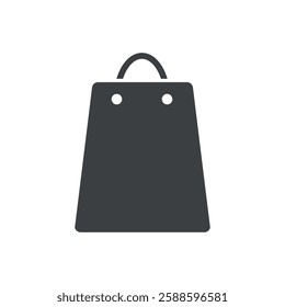 Shopping Bag Icon Vector Logo Template