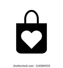 Shopping bag icon vector icon. Simple element illustration. Shopping bag symbol design. Can be used for web and mobile.