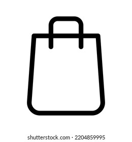 Shopping Bag Icon Vector Symbol Design Illustration