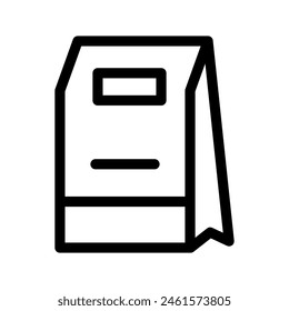 Ilustración de diseño de Vector de iconos de bolso de compras