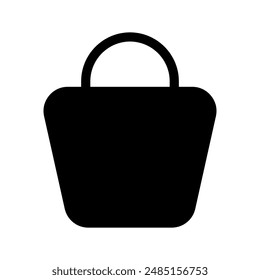 Shopping Bag Icon Vector Symbol Design Illustration