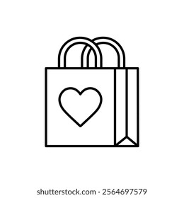 shopping bag icon vector symbol isolated