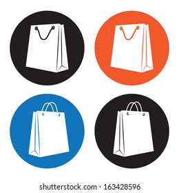 Shopping bag icons
