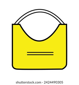 shopping bag icons isolated on white background. Modern and editable shopping bag icon. Vector illustration. Eps file 267.