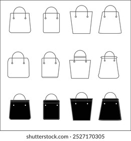 Shopping bag icons Vector art with different design and graphics
Shopping Bag Icon Royalty-Free Images, Stock Photos  Pictures isolated on white backgrounds 