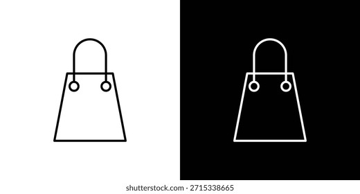 Shopping bag icons vector template, EPS 10 for design