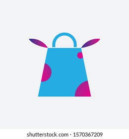 Shopping bag icons for websites and online stores
