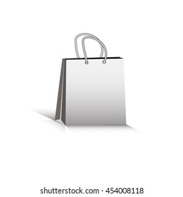 Shopping bag icon.Vector