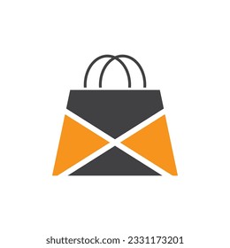Shopping Bag Illustration Logo Vector  Template Illustration