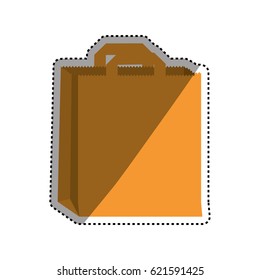 Shopping bag isolated