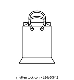 Shopping bag isolated
