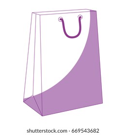 Shopping bag isolated