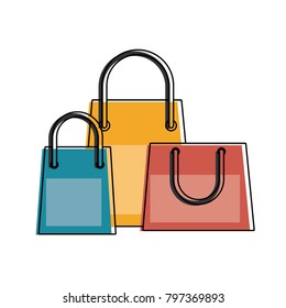 Shopping bag isolated