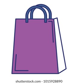 shopping bag isolated icon