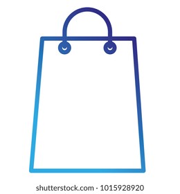 shopping bag isolated icon