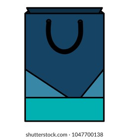 shopping bag isolated icon