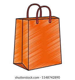 shopping bag isolated icon