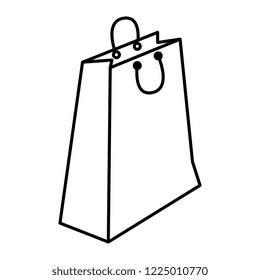 shopping bag isolated icon