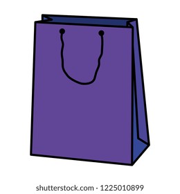 shopping bag isolated icon