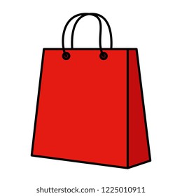 shopping bag isolated icon