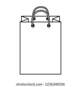 shopping bag isolated icon
