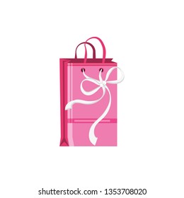 shopping bag isolated icon