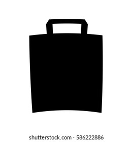 shopping bag isolated icon