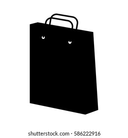 shopping bag isolated icon